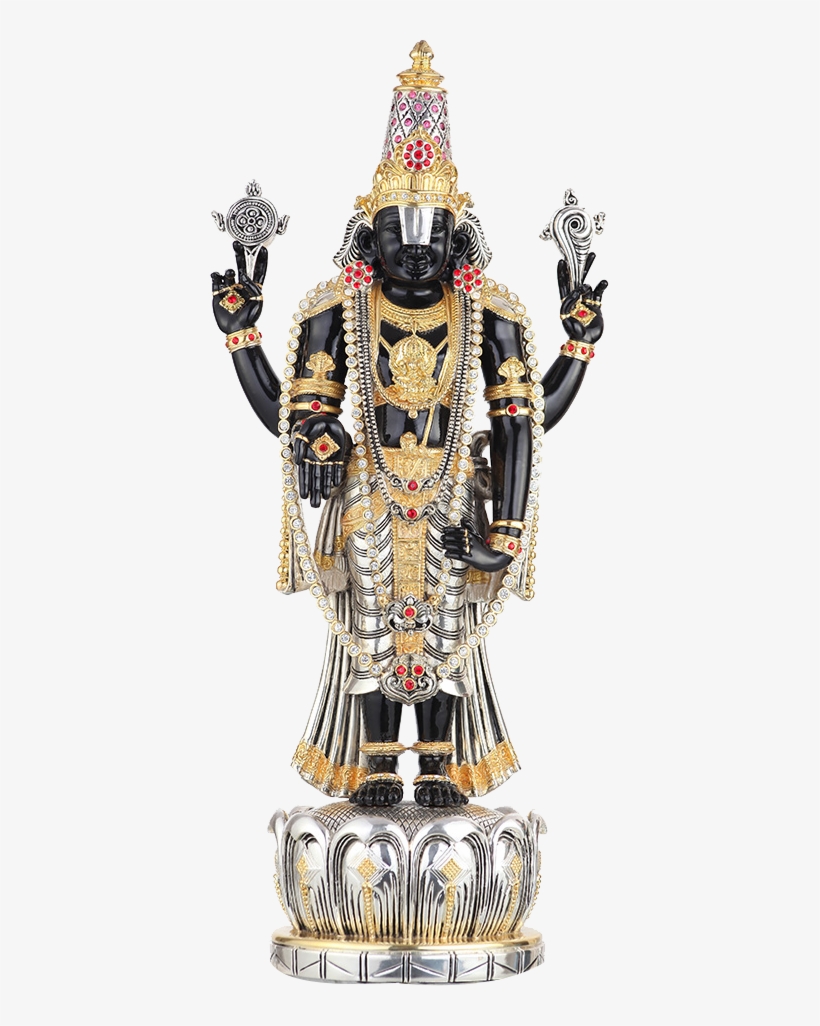 Shri Tirupati Balaji - Statue, transparent png download