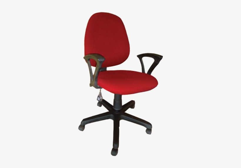 Computer Revolving Chiar - Office Chair, transparent png download