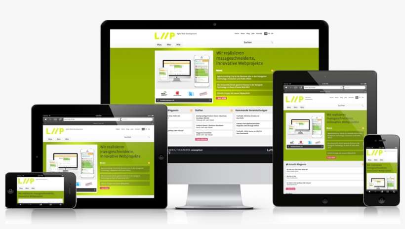 Providing Custom Responsive Websites, Local And National - Responsive Website Designing, transparent png download