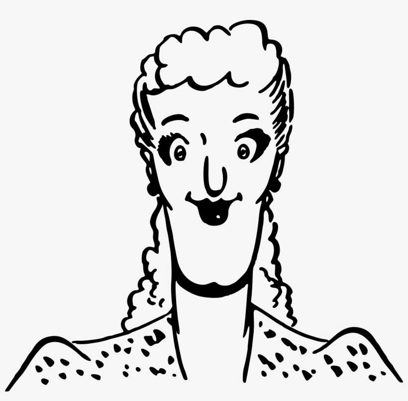 Big Image - Long Face Clipart, transparent png download