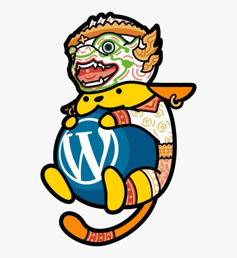 Hanuman Wapuu - Wapuu Original, transparent png download
