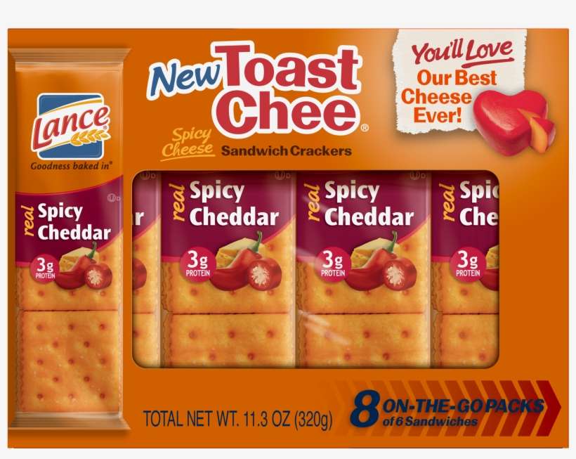 Whole Grain Sandwich Crackers Real Cheddar Cheese, transparent png download