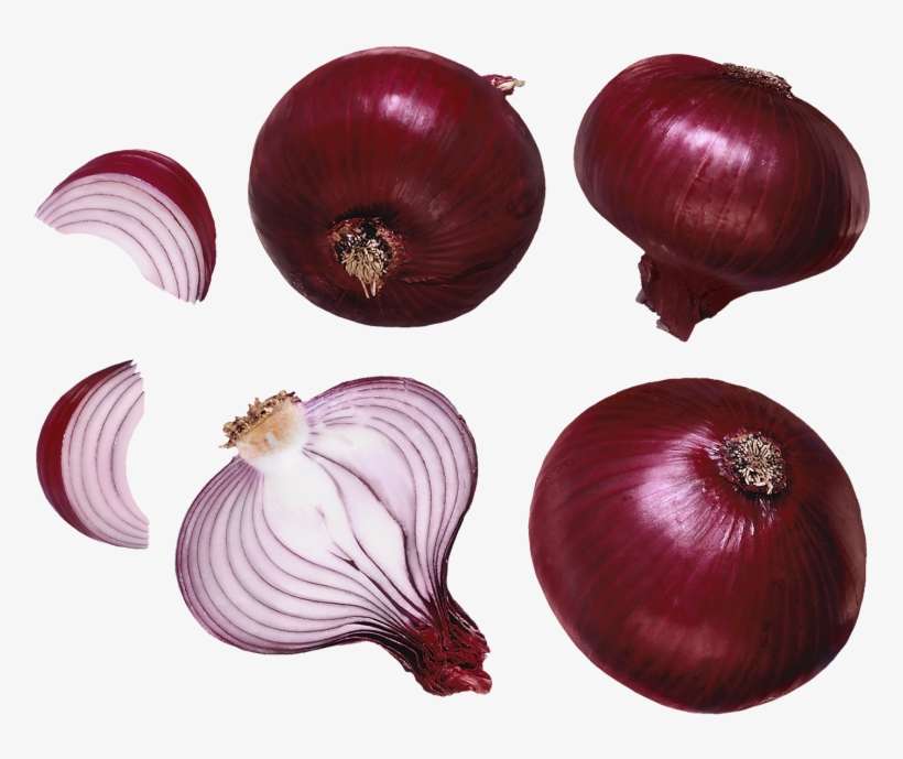 Red Onions - Sliced Onion, transparent png download