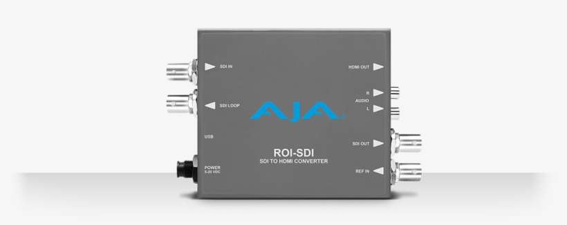 Aja's Roi Sdi Scan Converter Allows Exceptionally High - Aja Hi5 12g, transparent png download