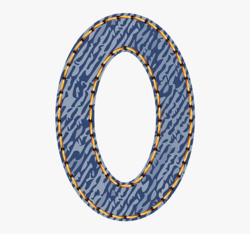 Free Png Download Jeans Number Zeropicture Clipart - Portable Network Graphics, transparent png download