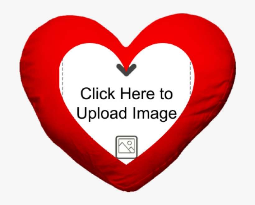 Pillow Heart Shape - Heart, transparent png download