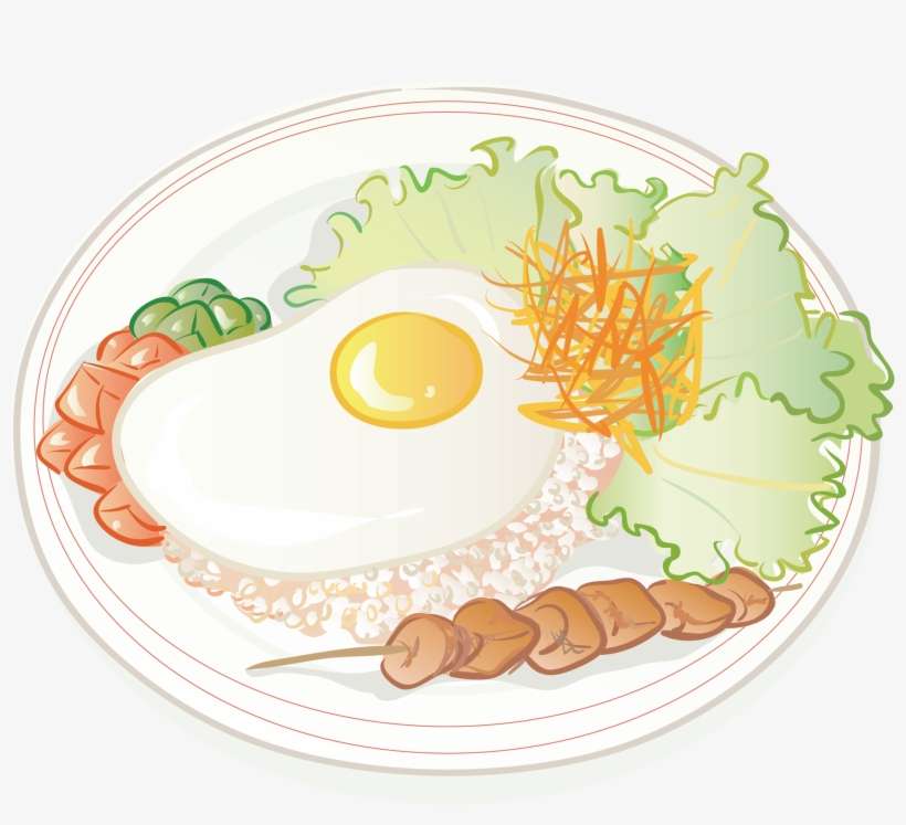 Vector Freeuse Stock Sushi Tonkatsu Chinese Cuisine - Food Rice Cartoon Png, transparent png download