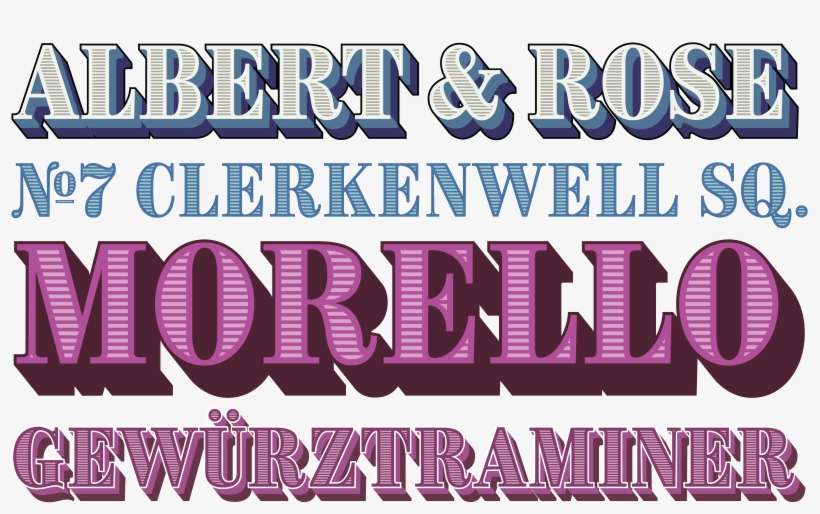 Fonts Typefaces And All Things Typographical I - Chromatic Typeface, transparent png download