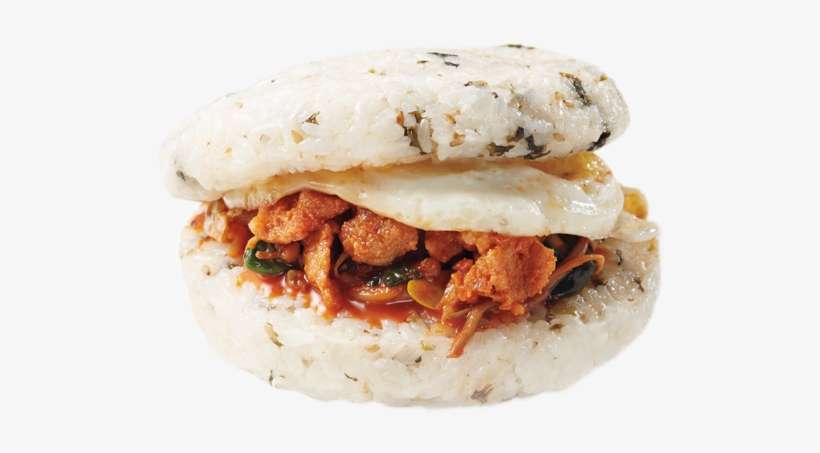 -mixed Vegitable With Sesame Oil And Salt - Rice Burger Png, transparent png download