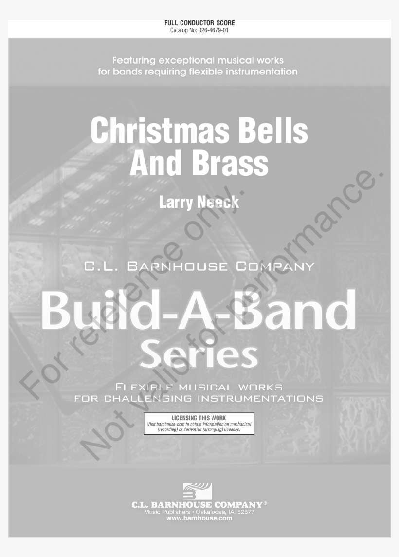 Christmas Bells And Brass Thumbnail Christmas Bells - Poster, transparent png download