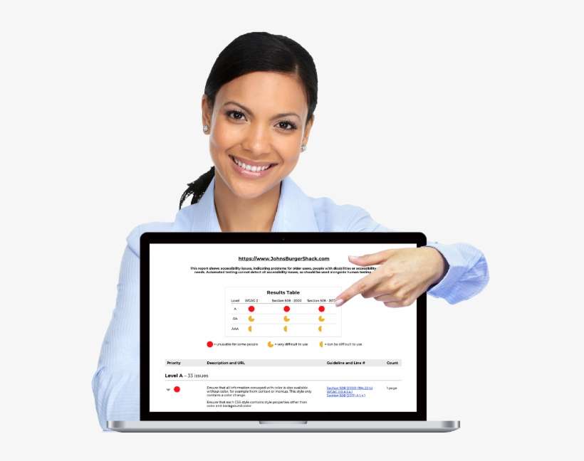 Woman Holding A Laptop - Teacher Smiling Png, transparent png download