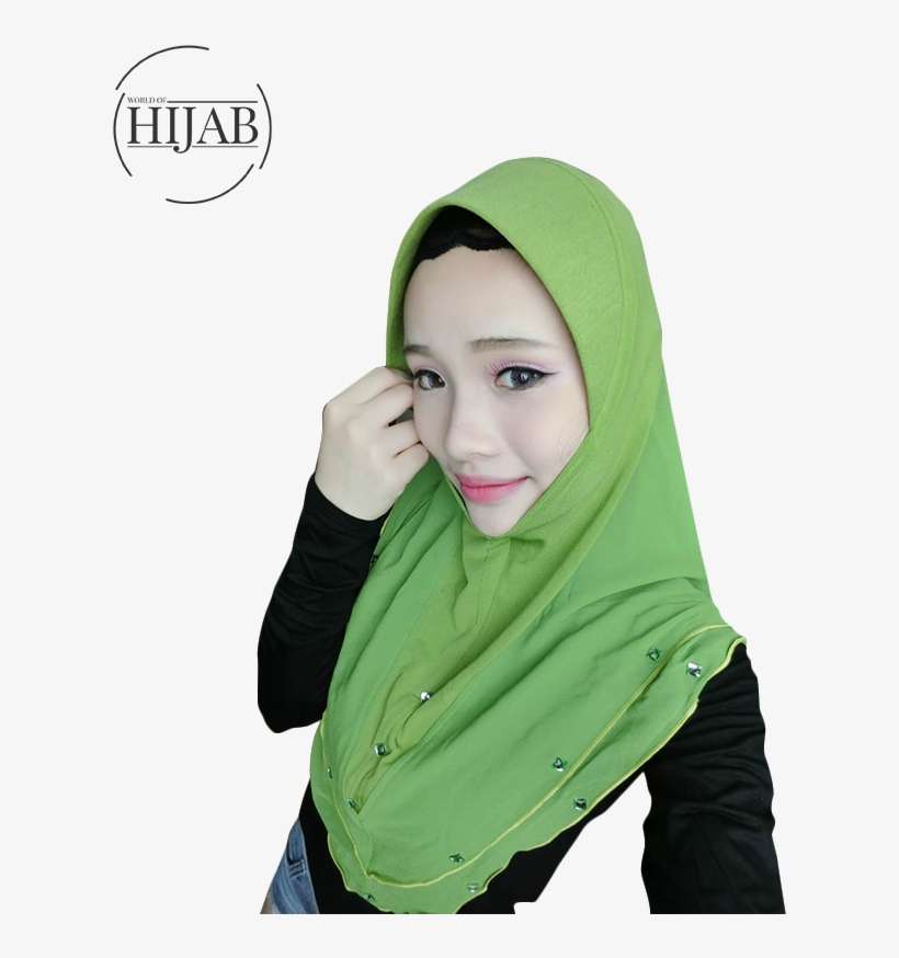 New Hard Hat Double Chiffon Drill Fashion Beautiful - Girl, transparent png download