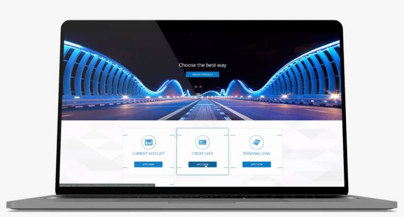 Image Of A Notebook Displaying Merchant E-commerce - Screen, transparent png download