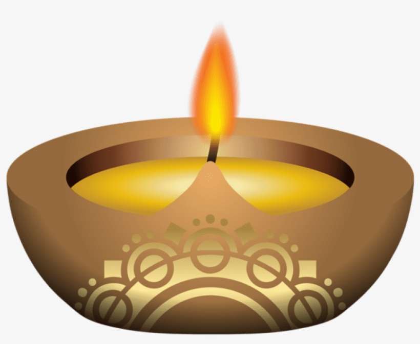 Free Png Download Diwali Holiday Candle Png Clipart - Candle, transparent png download