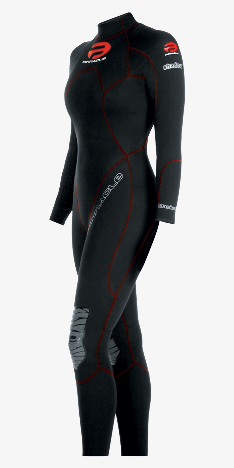 Female Shadow - Pinnacle Wetsuits, transparent png download