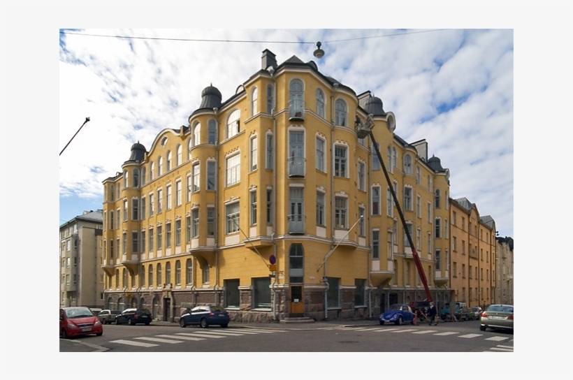 Charming Art Nouveau Apartment - Apartment, transparent png download