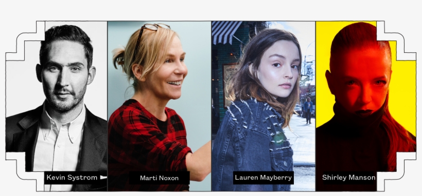 Kevin Systrom, Marti Noxon, Lauren Mayberry & Shirley - Lauren Mayberry Family, transparent png download