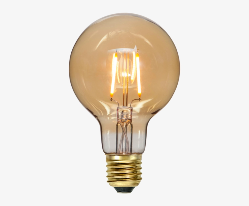 E27 Decoration G80 2,3w - E27 G80 Soft Glow Ledlampa G80 Soft, transparent png download