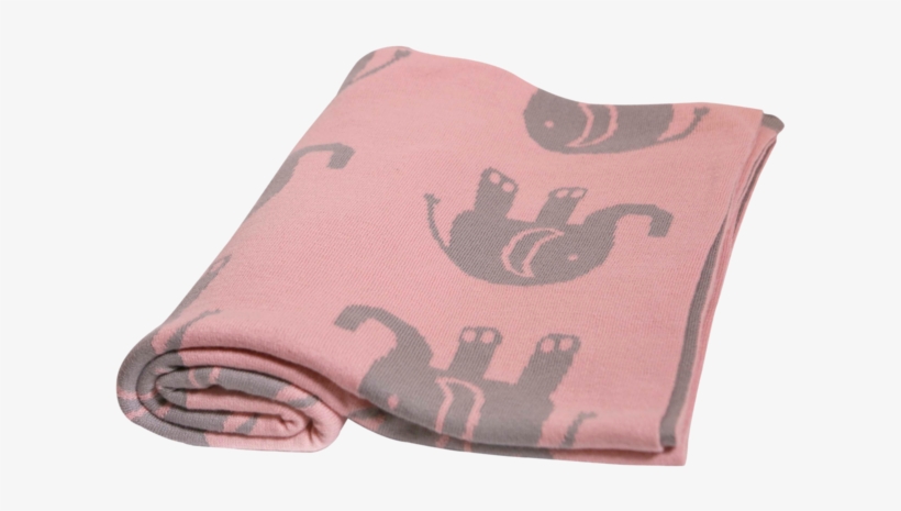 Indian Elephants Kids Blanket - Flamingo, transparent png download