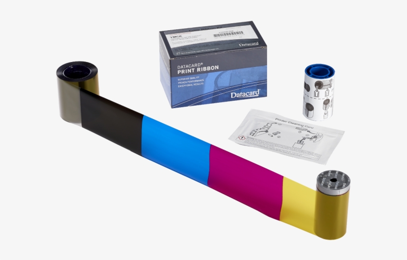 Color Ribbon Kit, Ymckt - Entrust Datacard, transparent png download