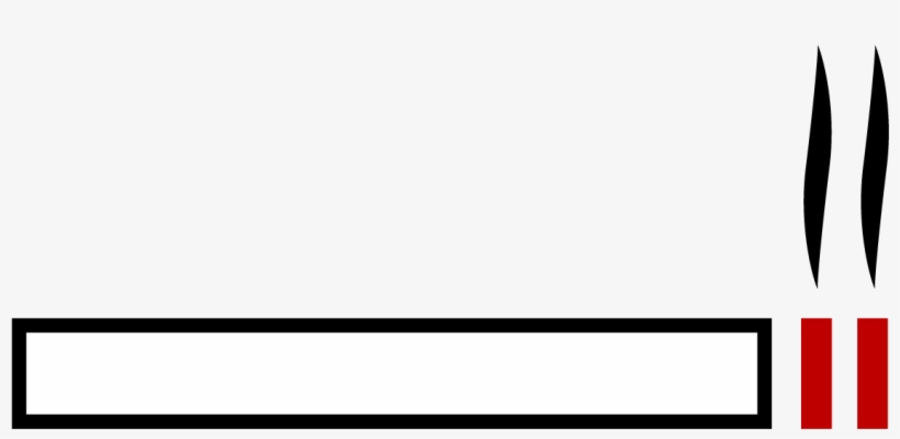 Cigarette Pictogram - Paint Brush, transparent png download