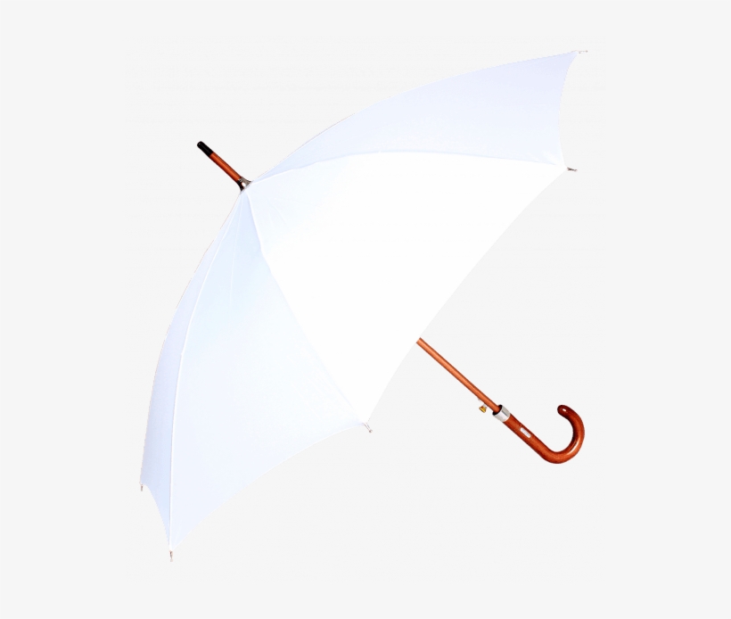 John's Woodking Auto Open Straight Fold Mono - Umbrella, transparent png download