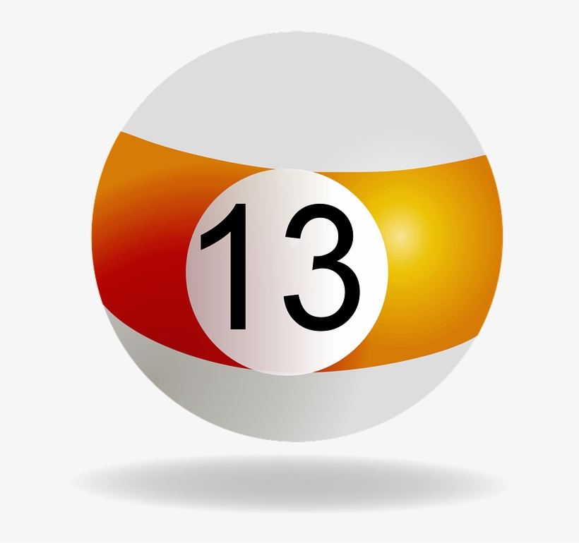Bola De Billar 13, transparent png download