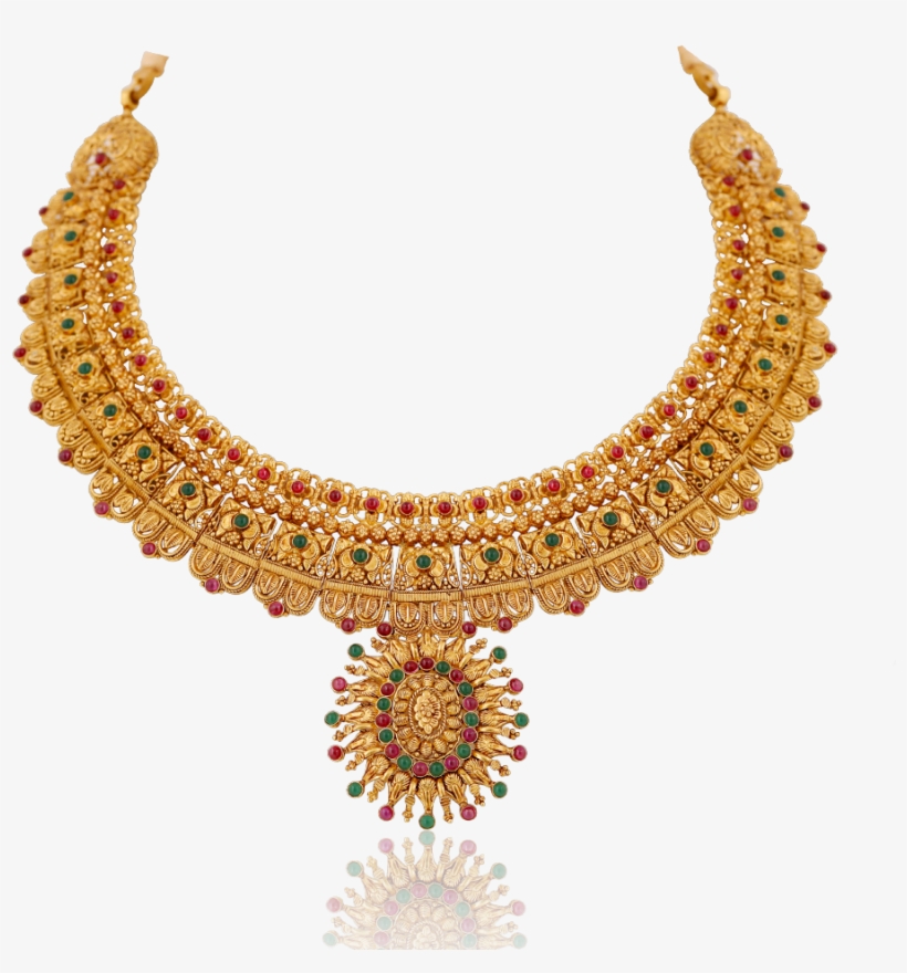 Regal Ruby Emerald Necklace - Necklace, transparent png download