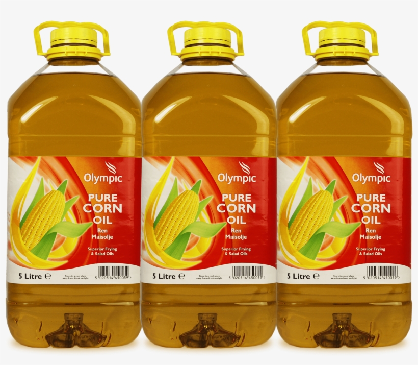 Olympic Corn Oil Bottle - Plastic Bottle, transparent png download