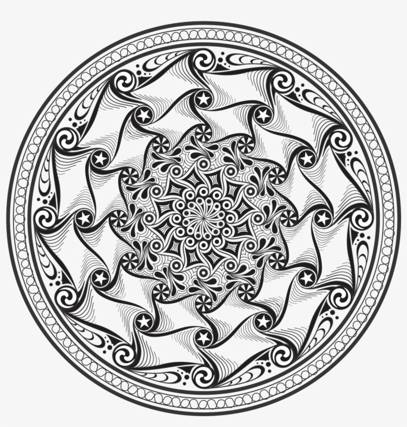 Abstract Design Round - Grand Orient De France Logo, transparent png download