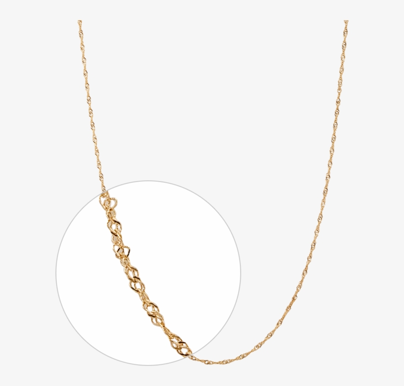 10k Yellow Gold Chain 18'' - Chaîne En Or Jaune, transparent png download