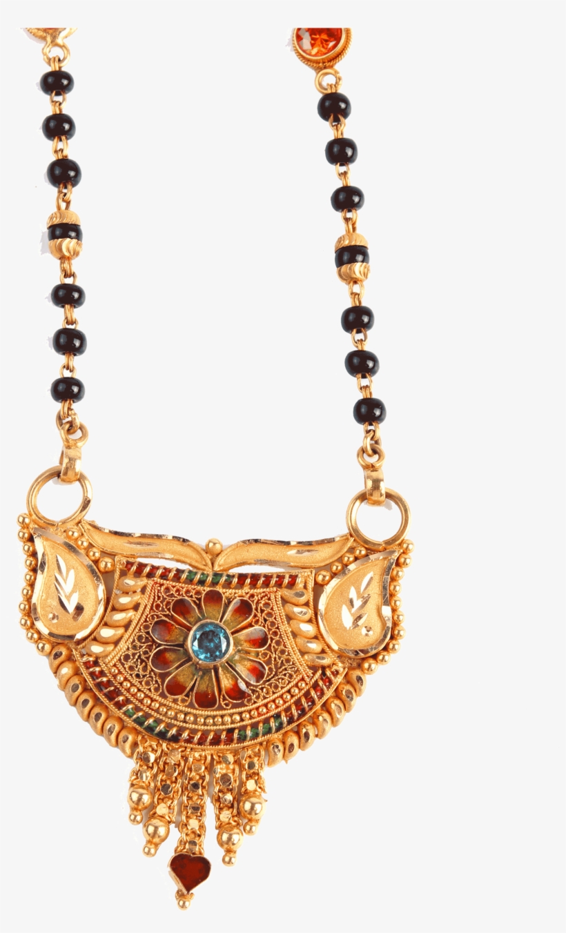 Mangalsutra - Lakshmi Pendant, transparent png download
