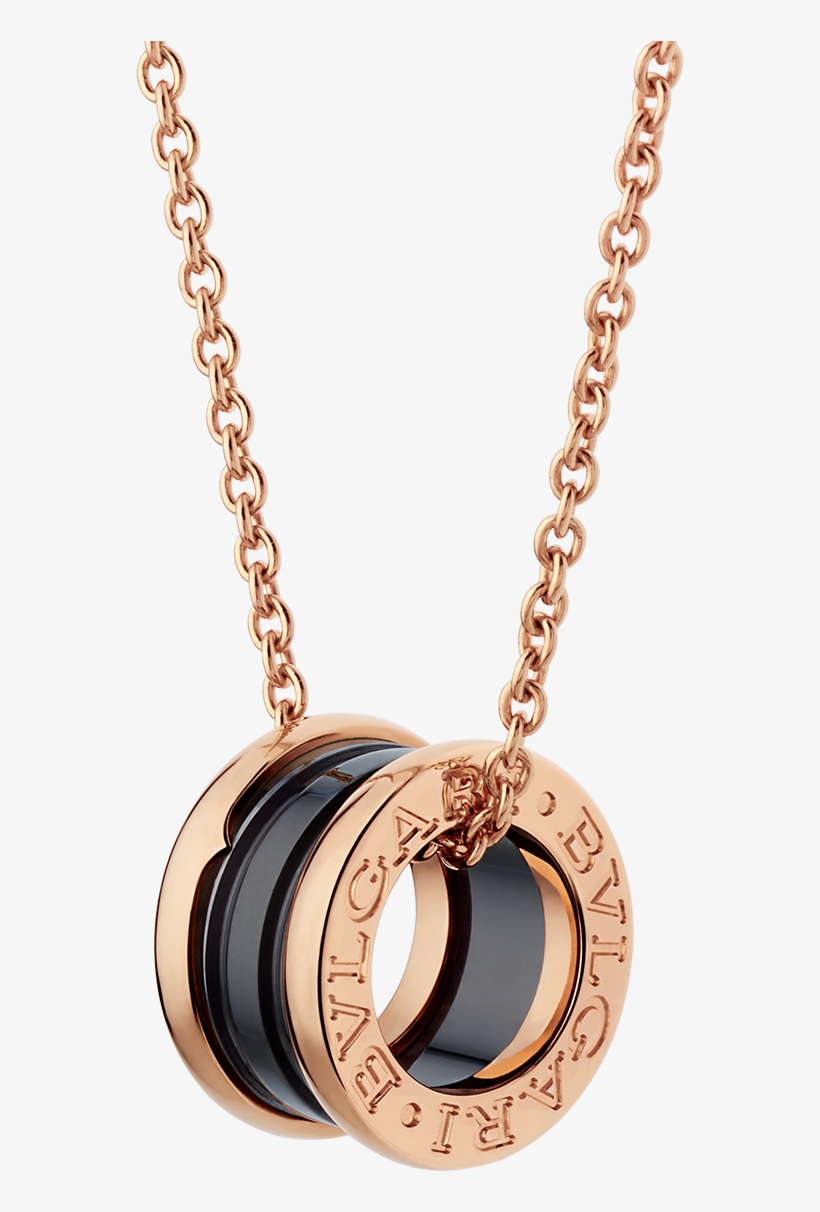 Zero1 Necklace Necklace Rose Gold Pink - Bvlgari Jewelry, transparent png download
