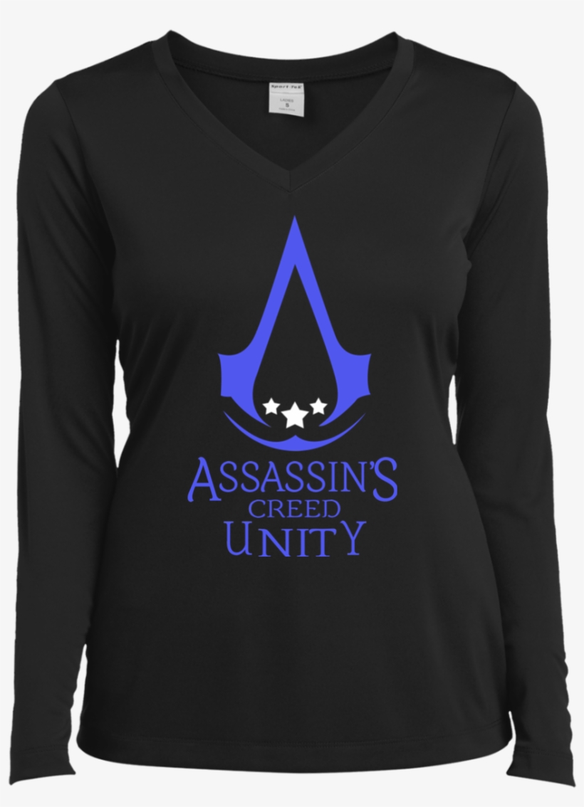 Assassin's Creed T Shirt 1 Lst353ls Sport Tek Ladies' - Shirt, transparent png download