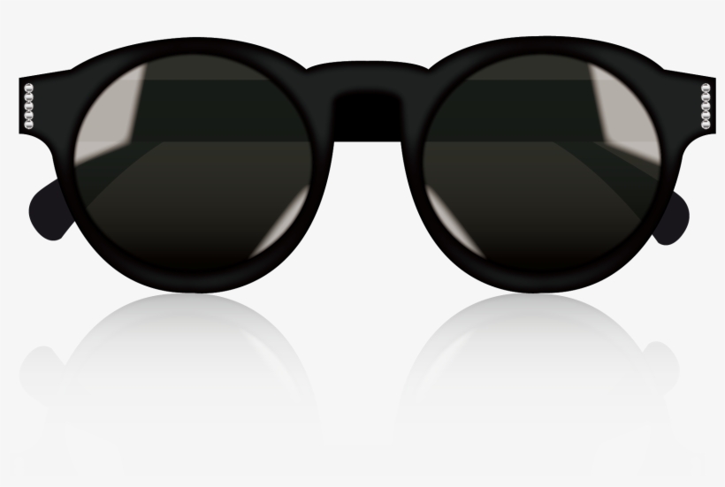 Vector Goggles Sunglasses Hd Image Free Png Clipart - Sunglasses Vector, transparent png download