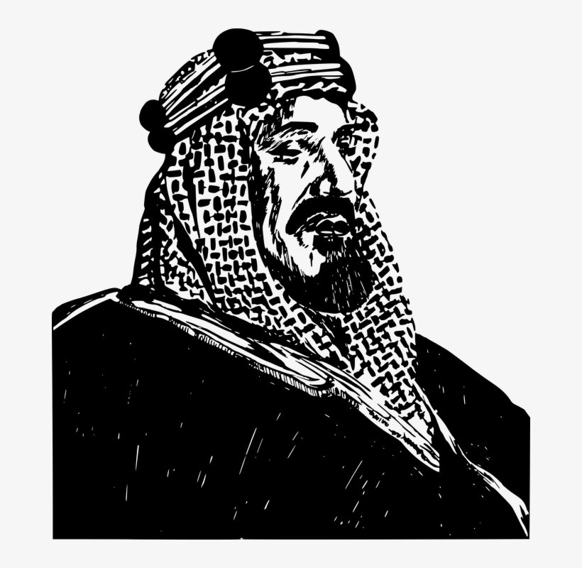 Arabia, Arabian, Face, Founder, History, King, Man - Saudi Png, transparent png download