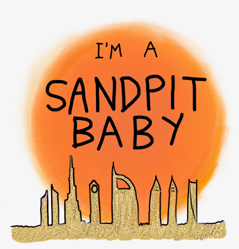 Sandpit Baby Graphic T-shirt And Onesie - Poster, transparent png download