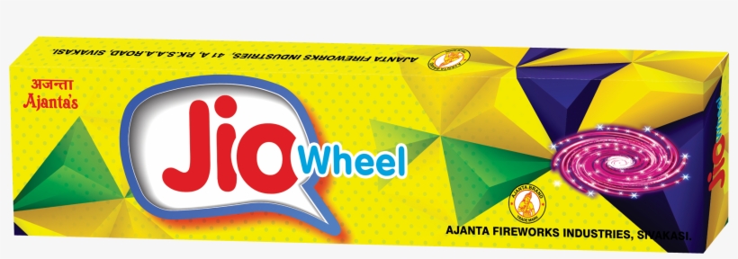 Ajanta Jio Wheel - Graphic Design, transparent png download