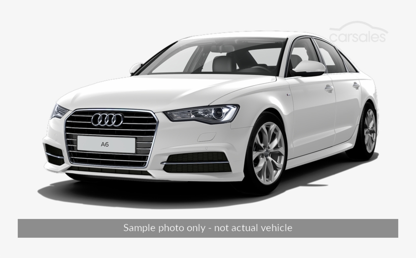 Audi A6 2018 White, transparent png download