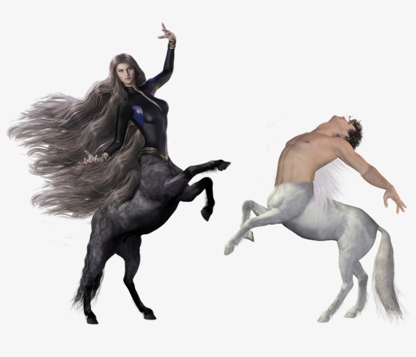 Zentauer, Dance, Fantasy, Isolated, Photo Montage - Horse, transparent png download