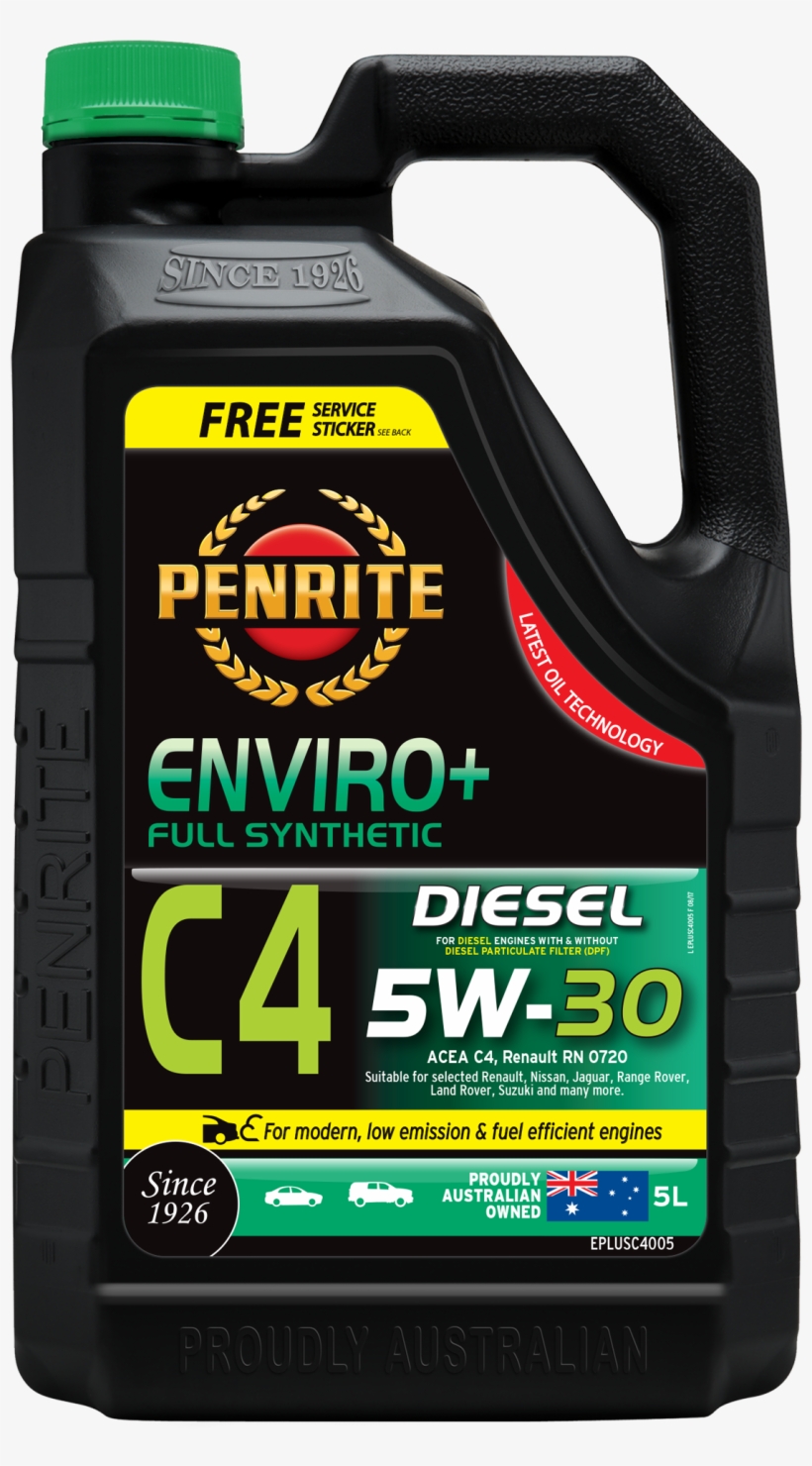 Enviro C4 5w-30 - Penrite 10 Tenths 15w50, transparent png download