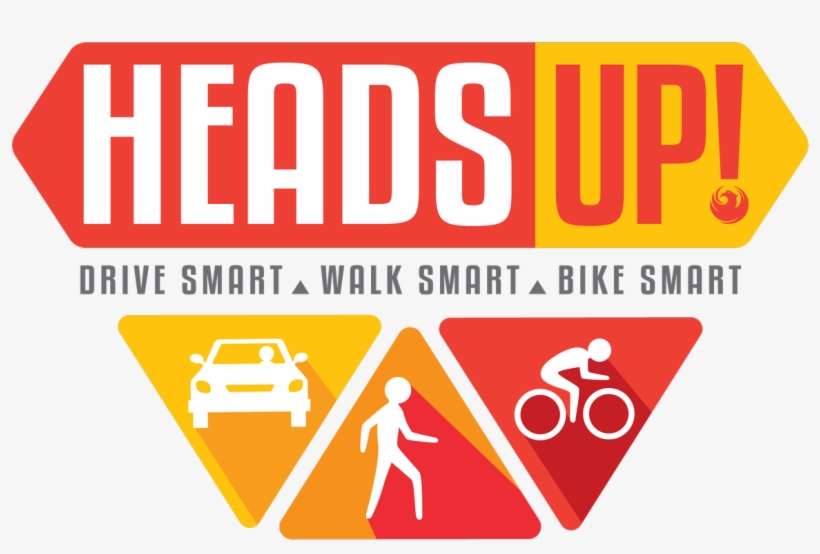 #headsupphx, Remember To Cross The Street Only At Designated - Traffic Sign, transparent png download
