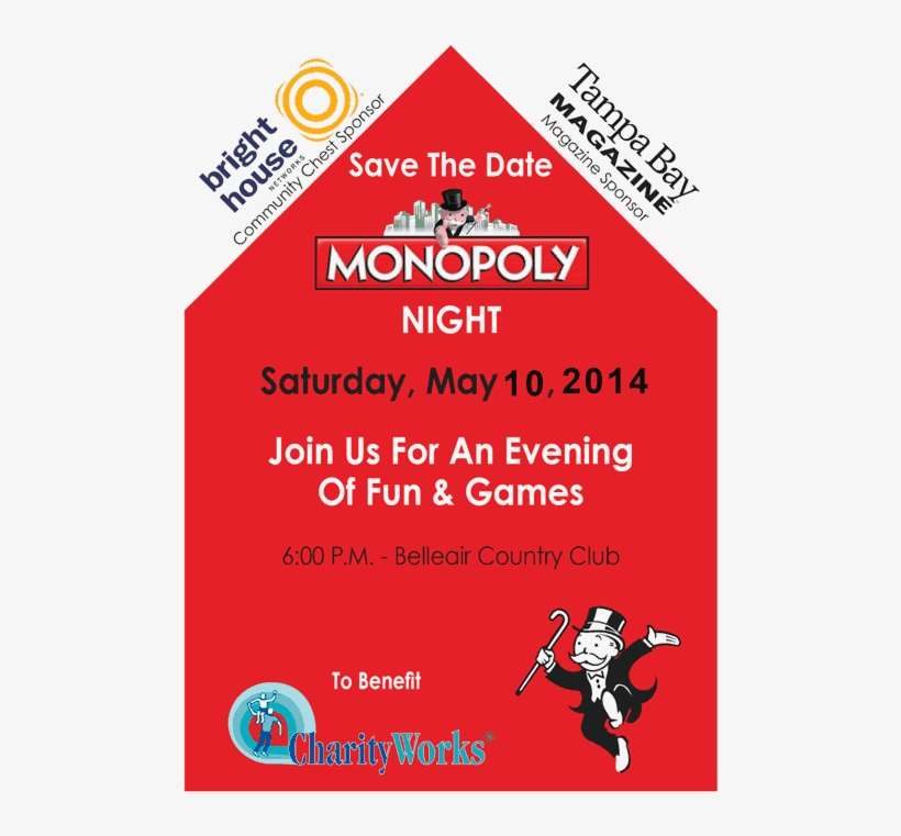 Monopoly - Tampa Bay Magazine, transparent png download