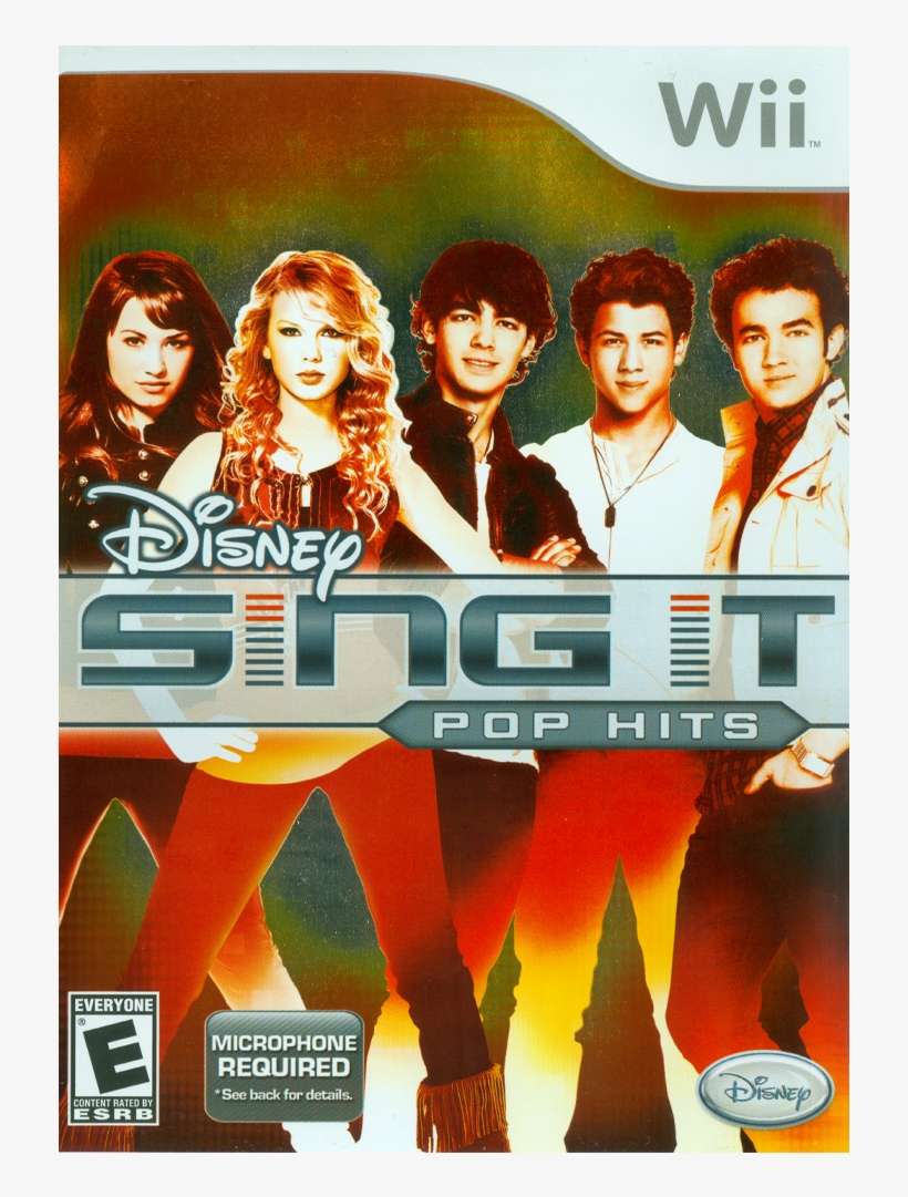 Wii Disney Sing It Pop Hits, transparent png download