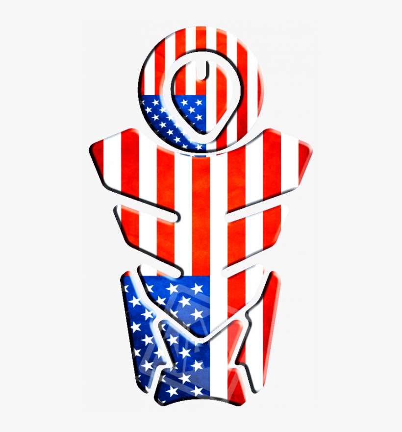 Adesivo Protetor De Tanque E Bocal Usa Estados Unidos - Adesivo Do Estados Unidos Para Moto, transparent png download