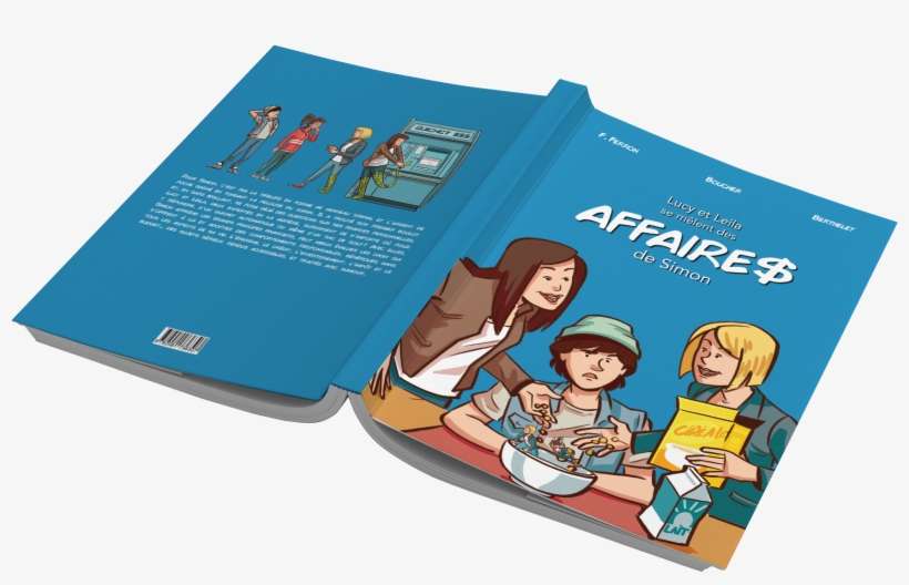 Lucy Et Leila Se Mêlent Des Affaire$ De Simon - Lucy Et Leila Se Melent Des Affaires, transparent png download