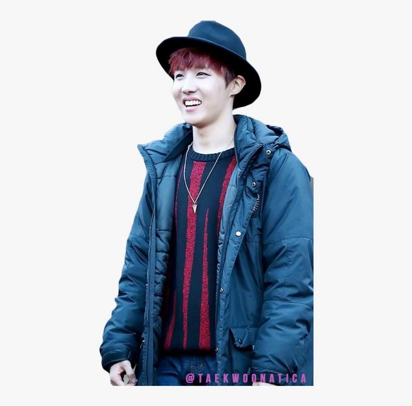 Kpop, Png, And J Hope Image - Fedora, transparent png download