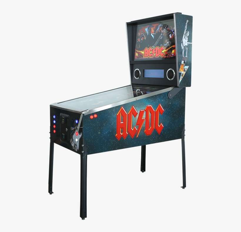 Acdc Virtual Pinball Machine Hire - Pinball PNG Image | Transparent PNG ...