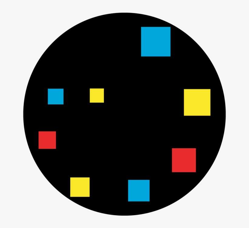 Primary Squares - Circle, transparent png download