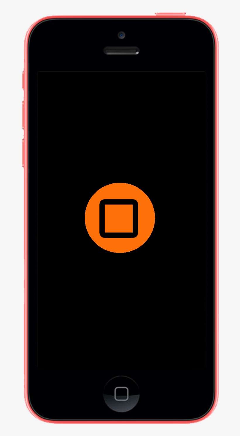 Iphone 5c Home Button - Iphone, transparent png download